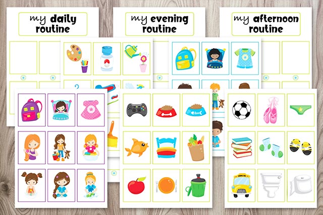 SPLASH Sytem Chore & Routine Chart