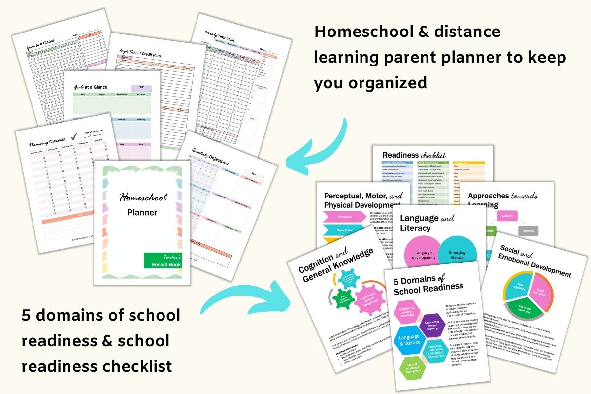 Homeschool Preschool Mega Activity Bundle