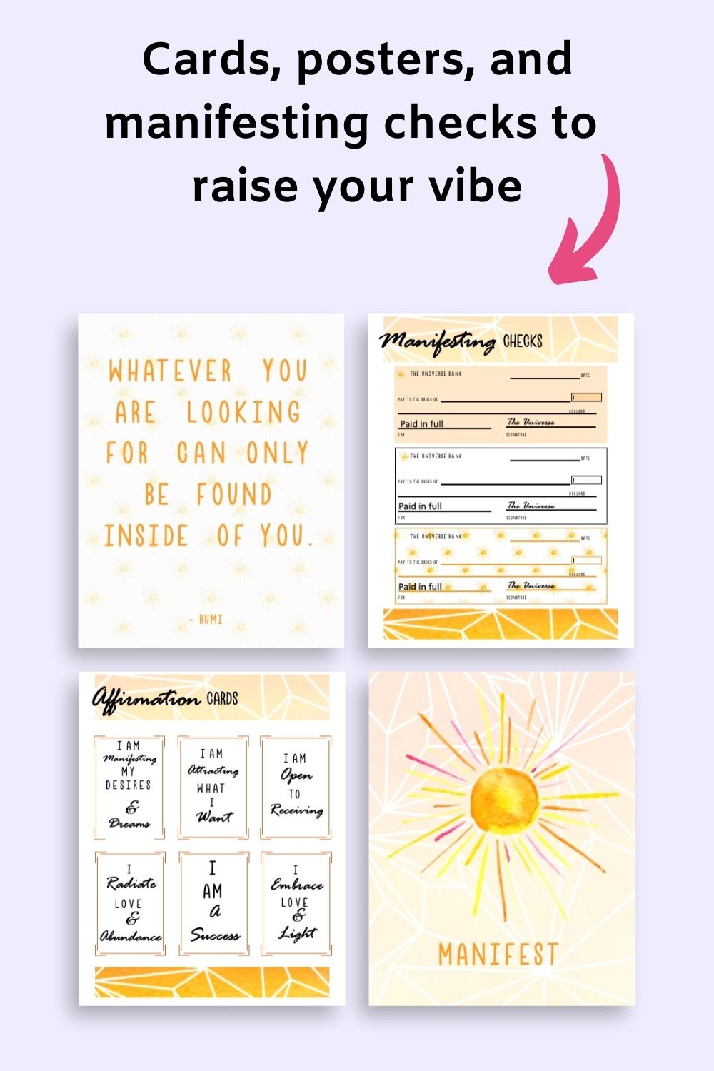 Manifestation & Abundance Planner