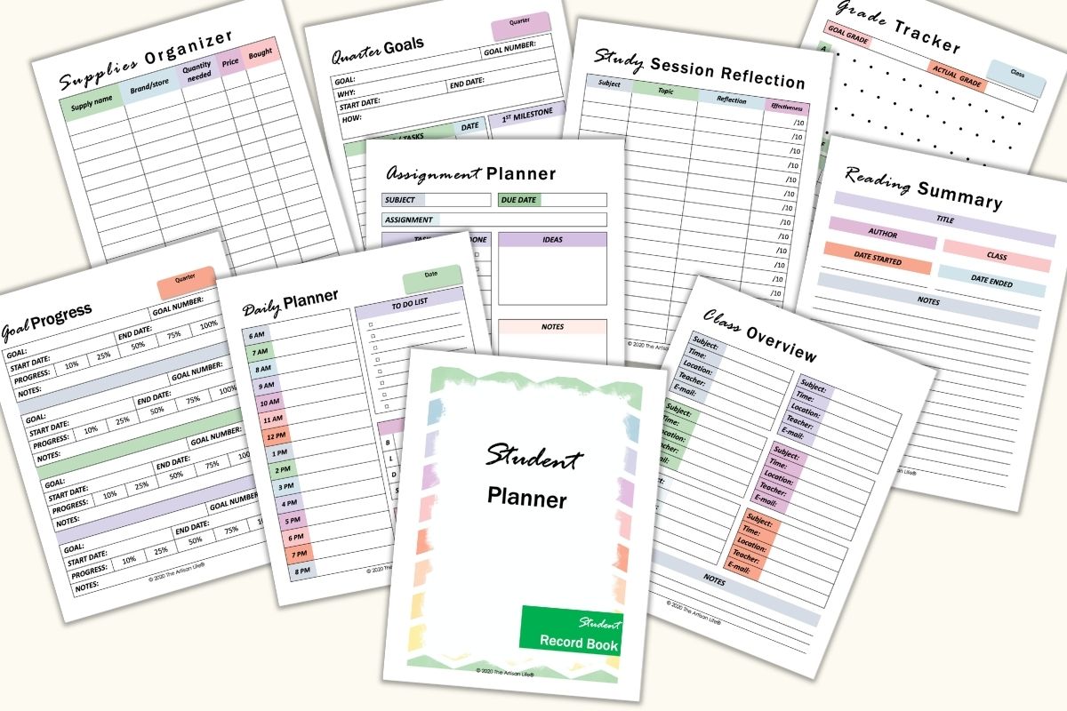 Deluxe Student Planner