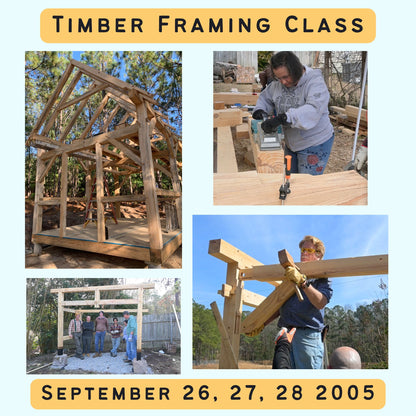 Timber Framing Class September 2025