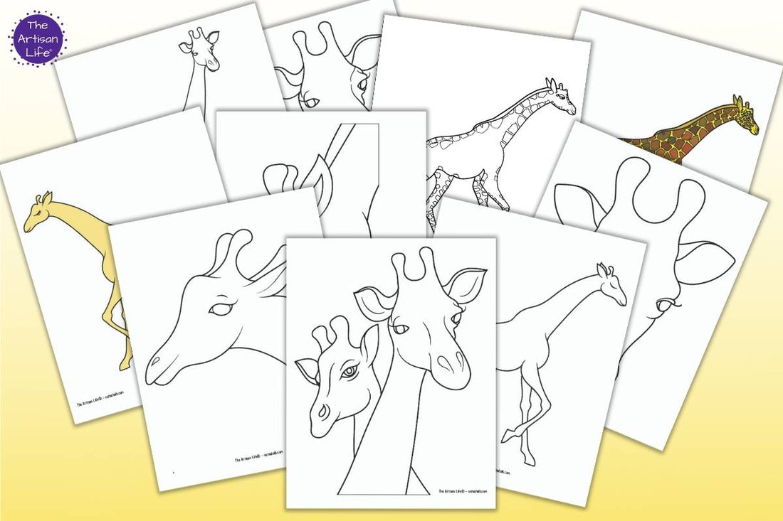 Giraffe Templates – The Artisan Life