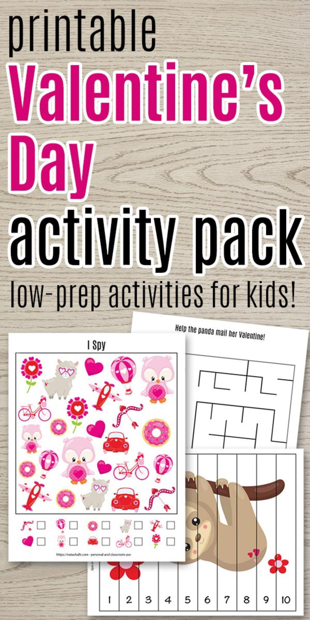 Printable Valentine S Activity Pack Mega Bundle The Artisan Life