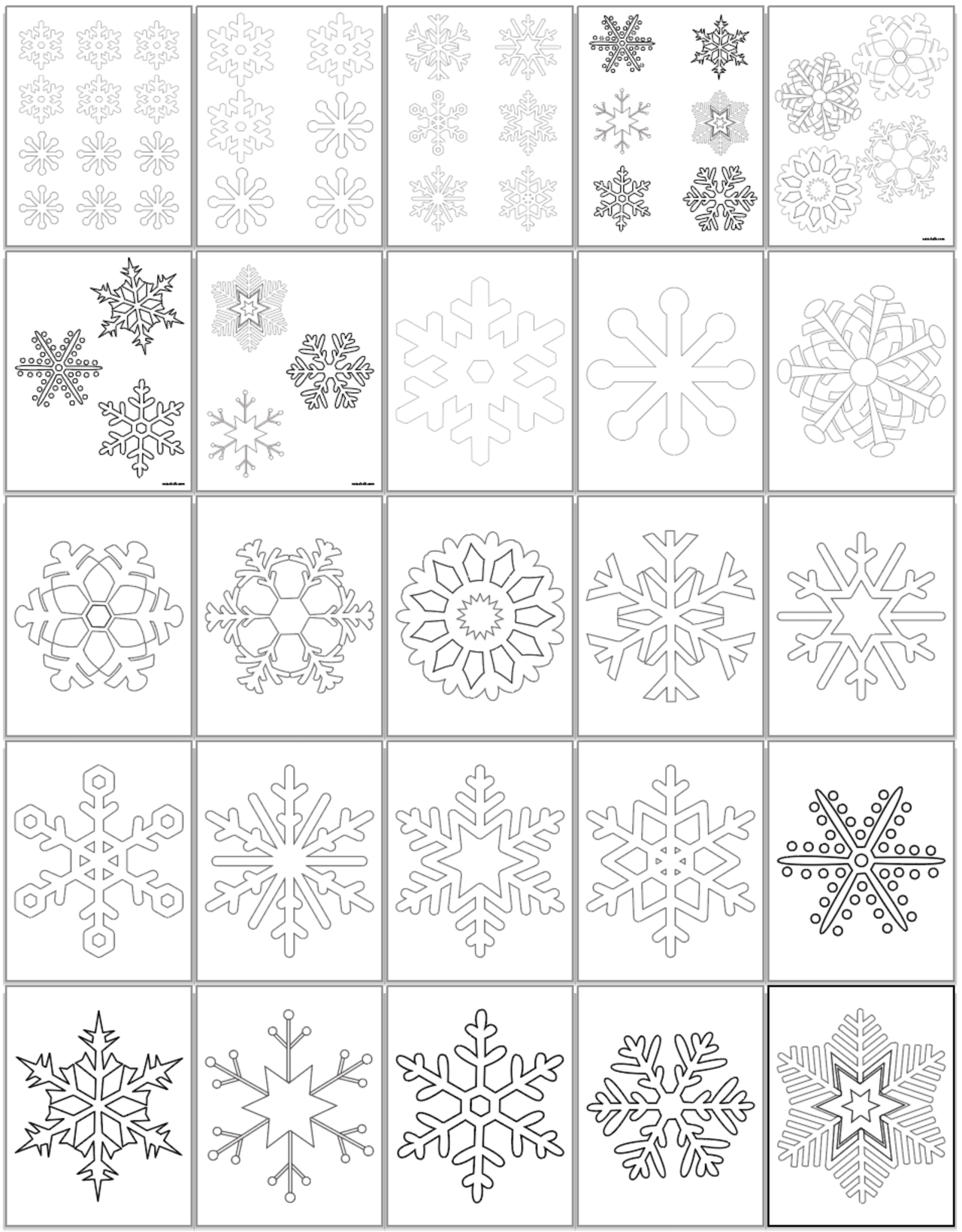 Snowflake Templates