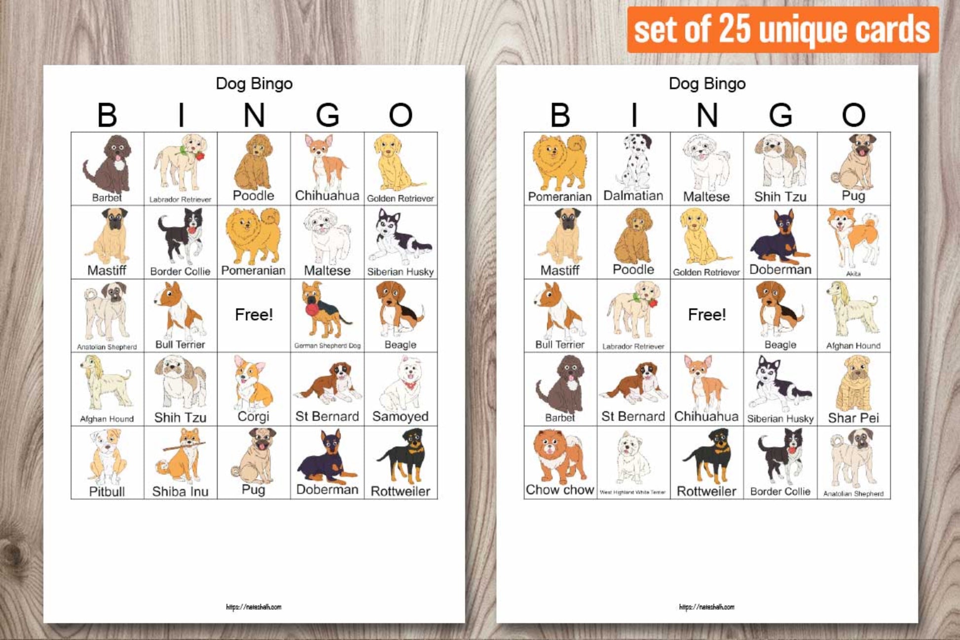 25-printable-dog-bingo-boards-puppy-dog-birthday-party-bingo-the-artisan-life for Birthday Party Bingo Free Printable 25 Printable Dog Bingo Boards - Puppy Dog Birthday Party Bingo – The Artisan Life for Birthday Party Bingo Free Printable