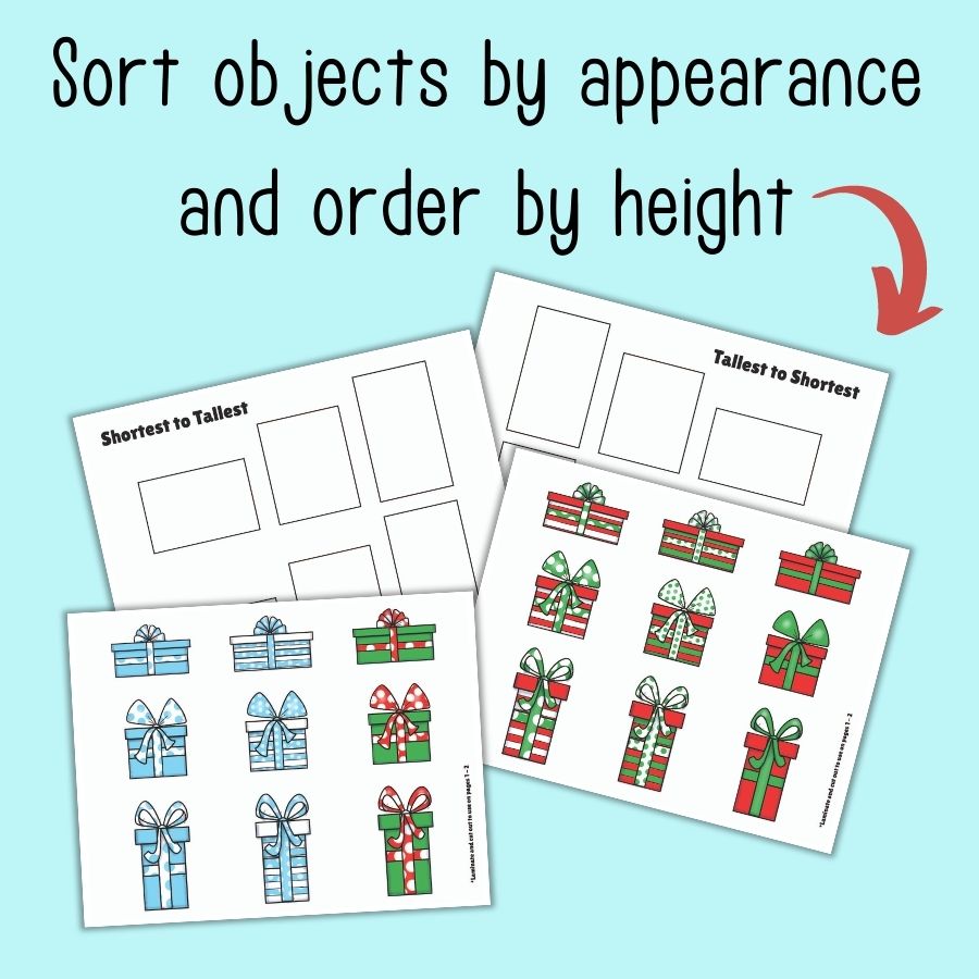 Christmas Busy Binder for Preschool and Pre-K