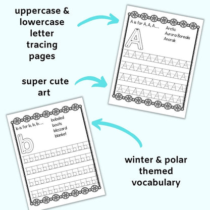 Winter Preschool Learning Bundle