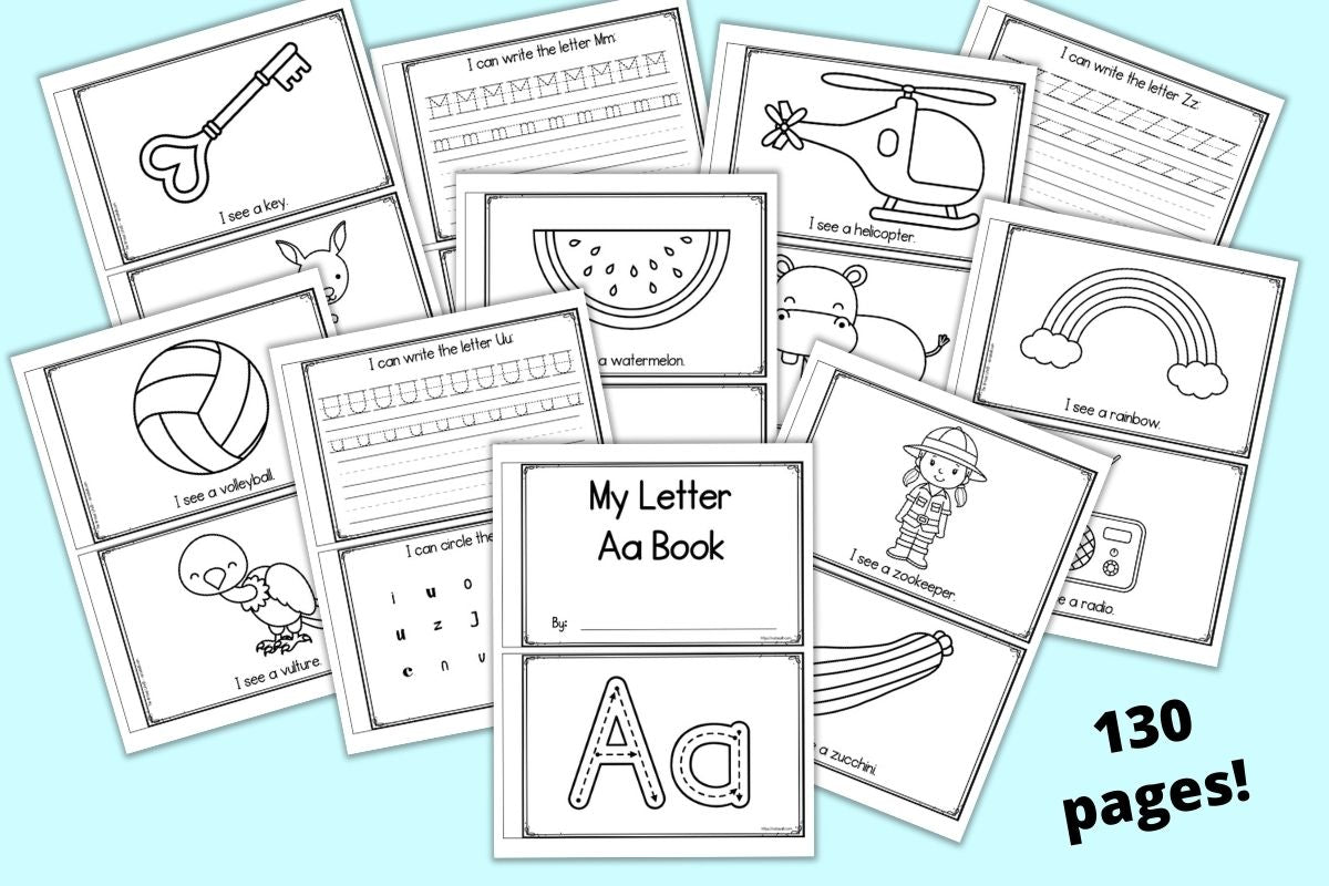 alphabet-book-emergent-reader-bundle-a-z-printable-books-the-artisan-life for Free Emergent Reader Printable Books Alphabet Book Emergent Reader Bundle A-Z Printable Books – The Artisan Life for Free Emergent Reader Printable Books